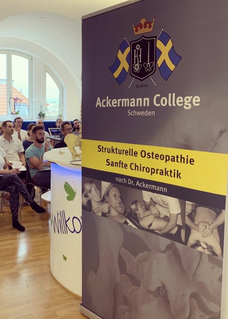 Participants during a course at Ackermann College